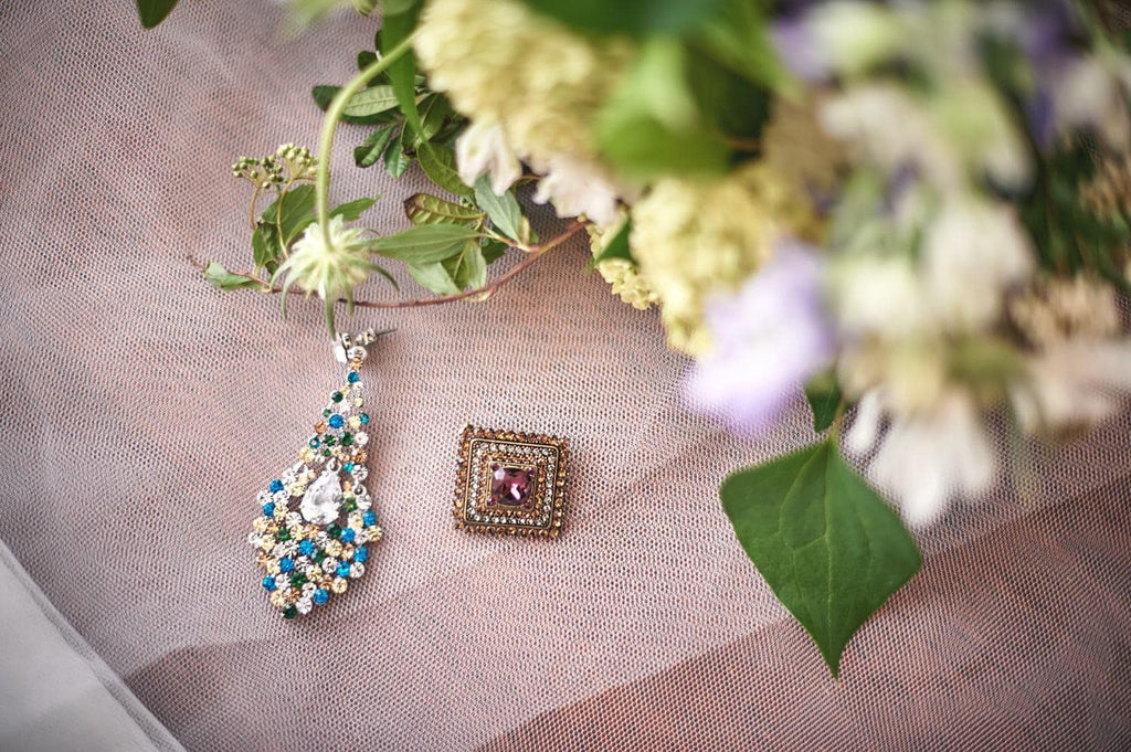 드림라이트 파스텔 크리스탈 드롭 이어링