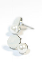 将图片加载到图库查看器，서울 문라이트 진주 이어링