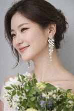 将图片加载到图库查看器，실크 워터폴 이어링