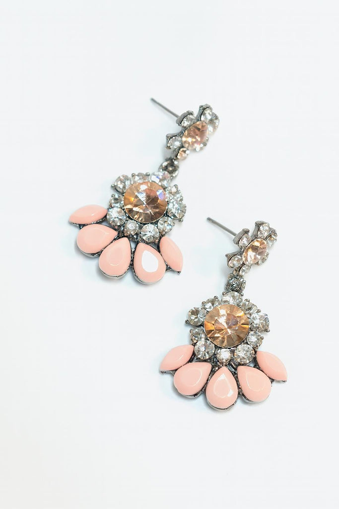 Silk Road Romance: Radiant Pink Blossom Drops