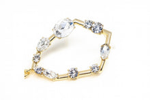 将图片加载到图库查看器，기하학 젬스톤 이어링