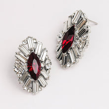 将图片加载到图库查看器，Vintage Glam 빈티지 체코 크리스탈 이어링