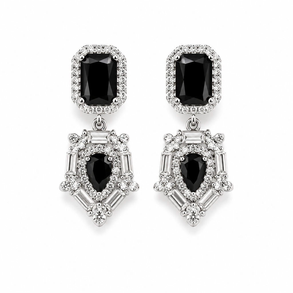 Éclat Royal Drop Earrings