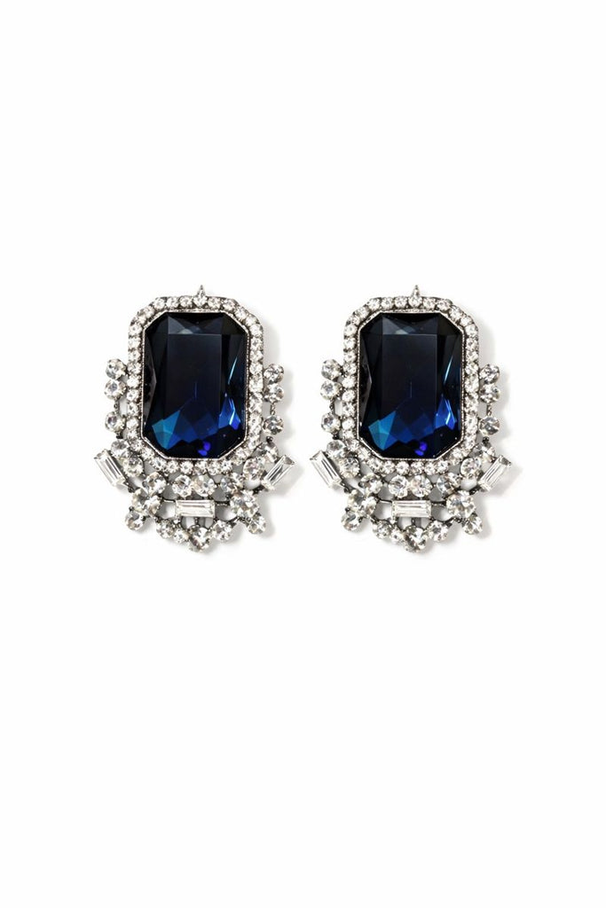 Azure Heirloom Statement Earrings