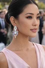 Luminous Legacy Chandelier: Celestial Pastel Starburst