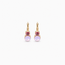 Muatkan imej ke dalam penonton Galeri, Petite Dual Crystal Drop Earring