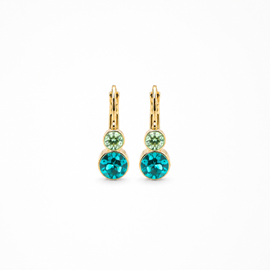 Petite Dual Crystal Drop Earring