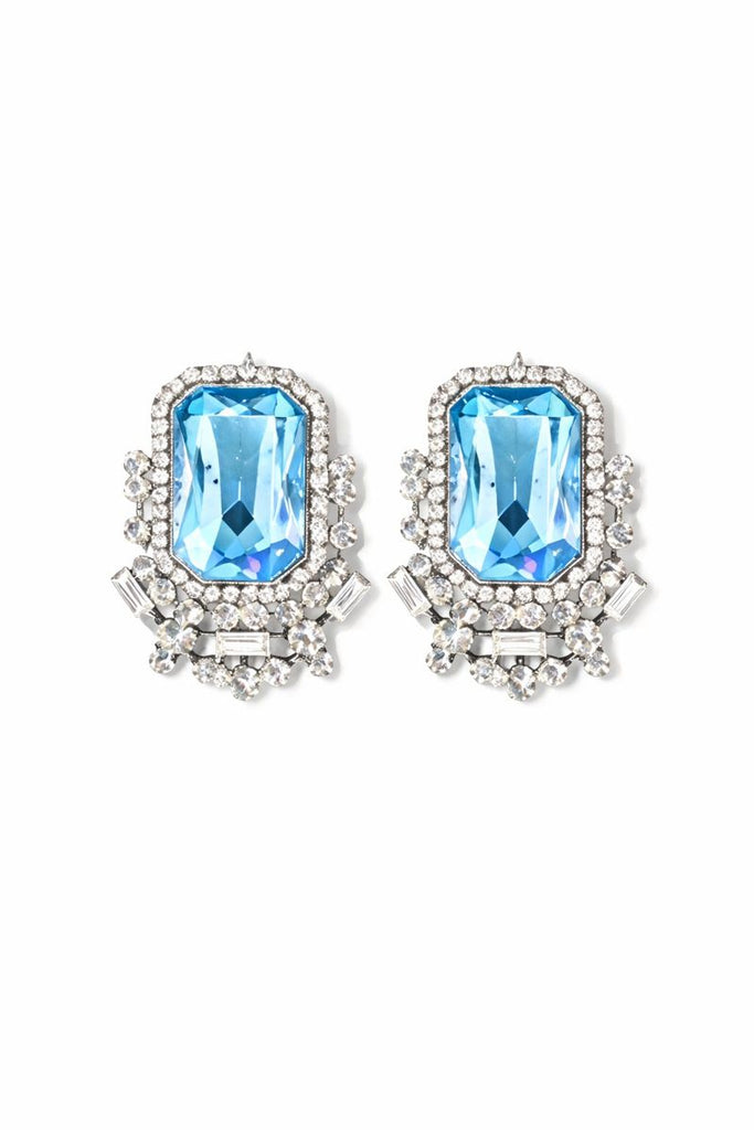 Azure Heirloom Statement Earrings