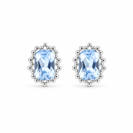 Radiant Path: Petit Halo Bridesmaid Earrings