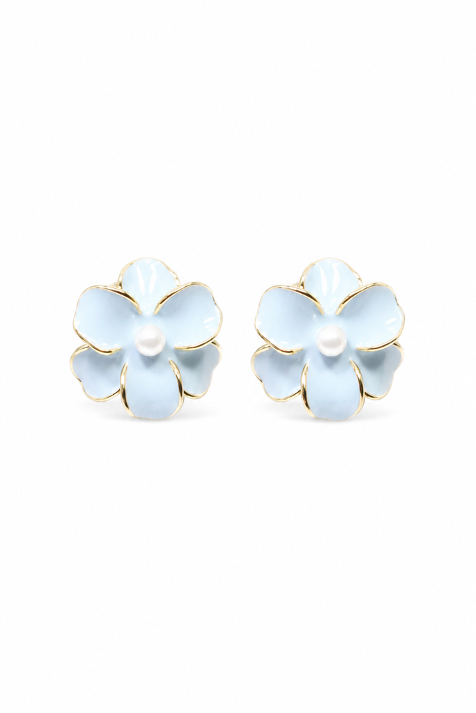 Petal Pearl Earrings