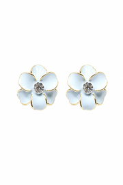 Petal Crystal Earrings