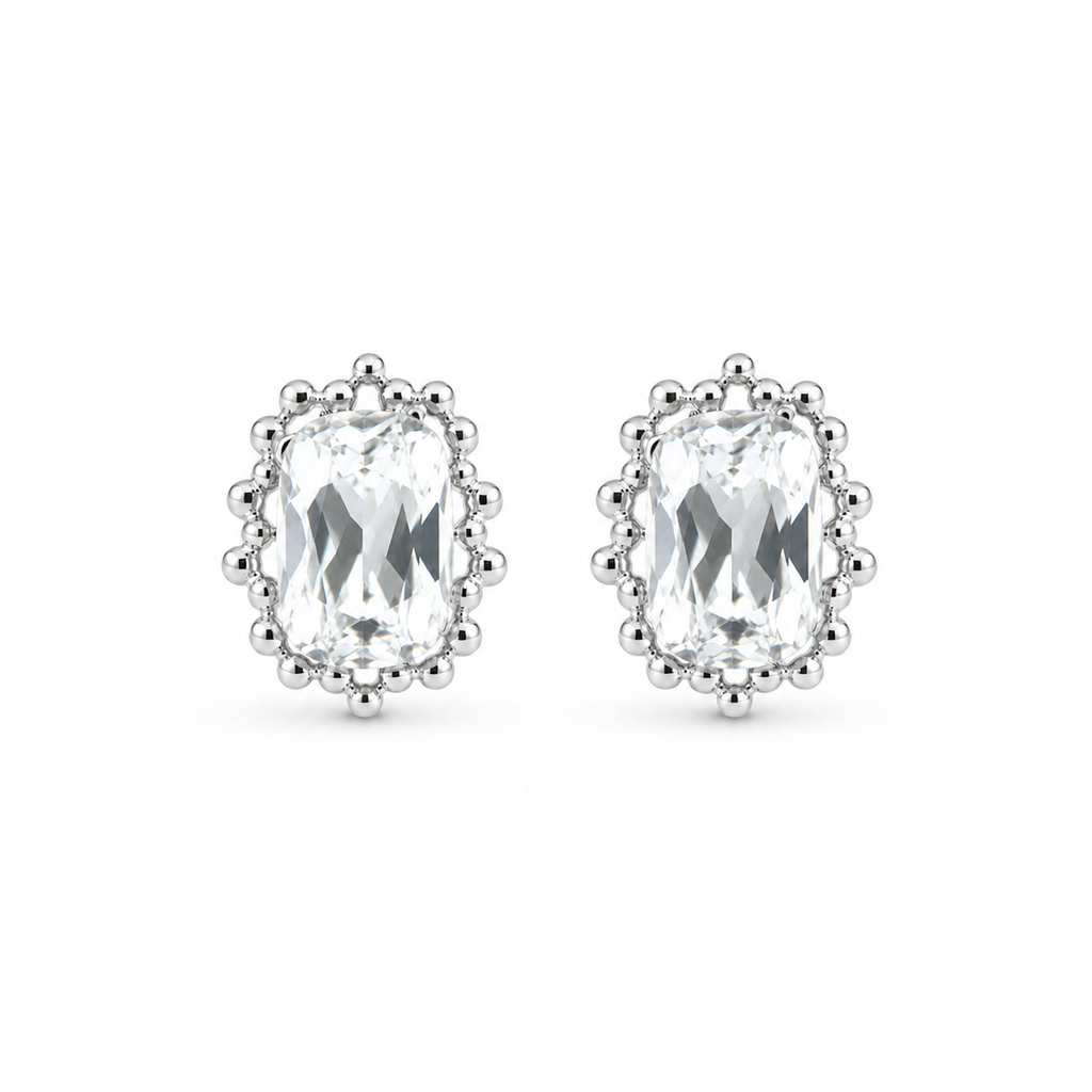 Radiant Path: Petit Halo Bridesmaid Earrings Set of 5