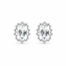 Muatkan imej ke dalam penonton Galeri, Radiant Path: Petit Halo Bridesmaid Earrings Set of 5