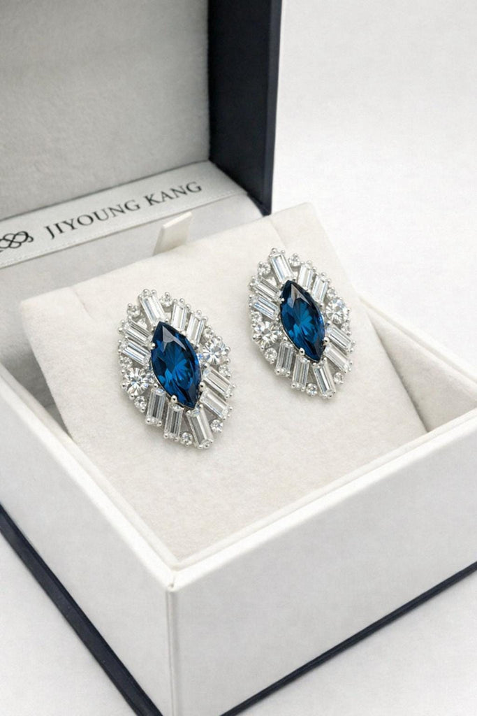 Vintage Glam 빈티지 체코 크리스탈 이어링