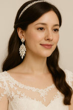 将图片加载到图库查看器，에테리얼 헤어룸 드롭 이어링