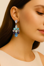 Mystic Gemstones 미스틱 젬스톤 롱 드롭 이어링