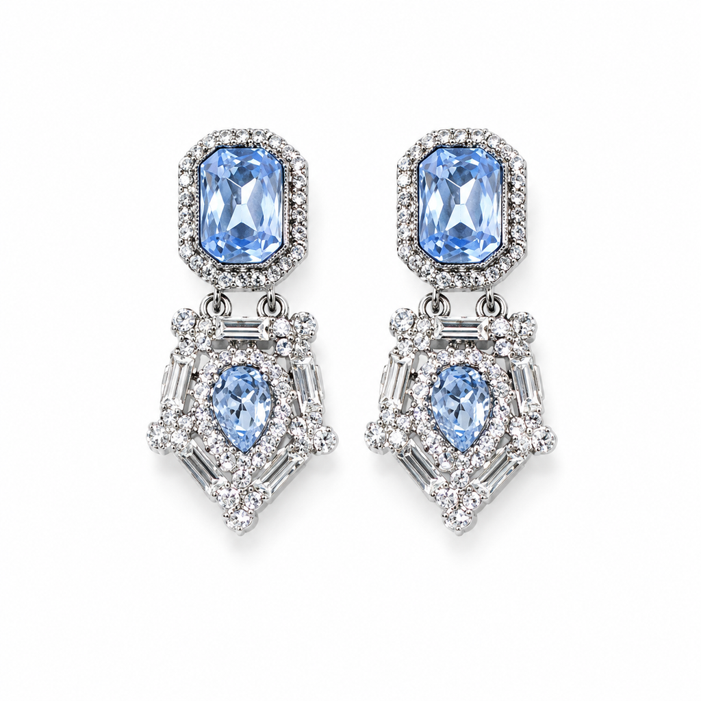 Éclat Royal Drop Earrings