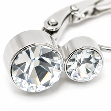 Carica l'immagine nel visualizzatore di Gallery, Petite Dual Crystal Drop Earring