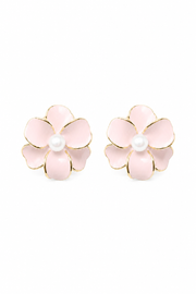 Petal Pearl Earrings