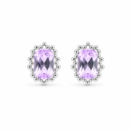 Radiant Path: Petit Halo Bridesmaid Earrings